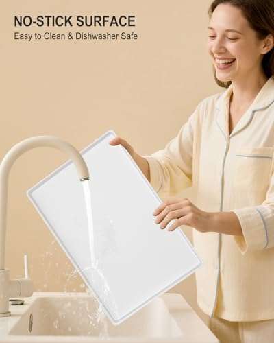 Silicone Art Mat for Crafts, 12" x 19" Waterproof Non-Slip Painting Mat