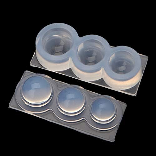 Ellipses Soap 6-Cavity Mold UV Epoxy Resin, F
