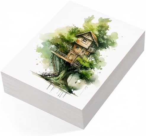 82 Sheets Watercolor Paper Bulk 4"x6", 110lb/230g Artist Trading Cards