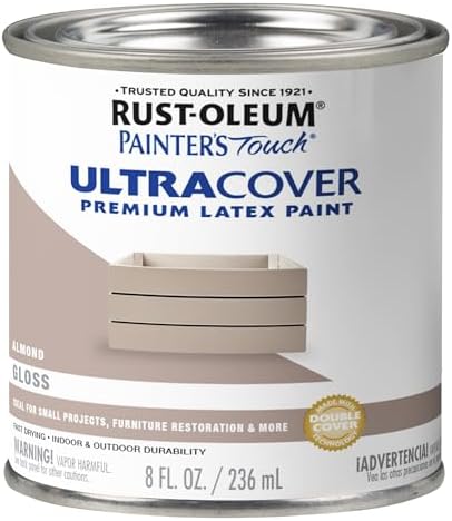 Rust-Oleum Painter's Touch Ultra Cover Enamel Paint, Gloss Almond