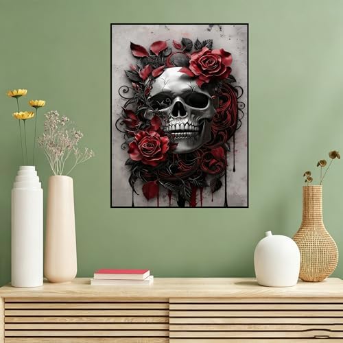 Benjenes 3PCS Gothic Style Diamond Art Kits for Adults Diamond Painting