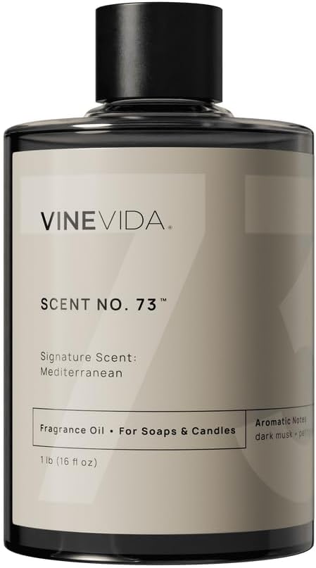 VINEVIDA [16oz] Scent No.73 Fragrance Oil for Candle Making and Soap Making - Premium Candle Scents for Soy Candles
