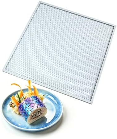 Silicone Cake Decorating Mold Hollow Out Fish Scale for Baking