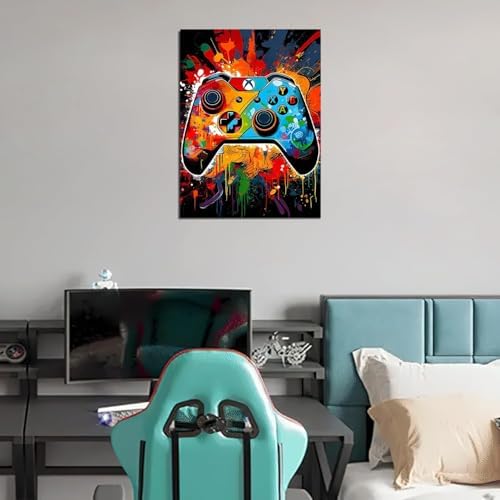 VeGuude Diamond Art Kits for Adults-Video Games Diamond Painting Wall Decor