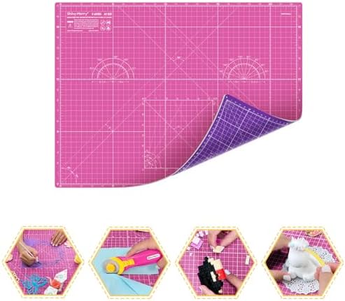 Self Healing Cutting Mat A2 18"x 24" Double Sided Pink Mat