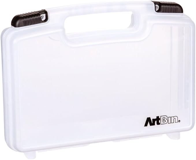 ArtBin 12-Inch Quick View Deep Base Carrying Case, Translucent