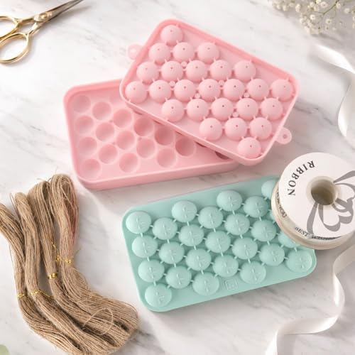 ATROPOS 2 Pack Grape Silicone Soap Molds, DIY Handmade Soap Making Molds