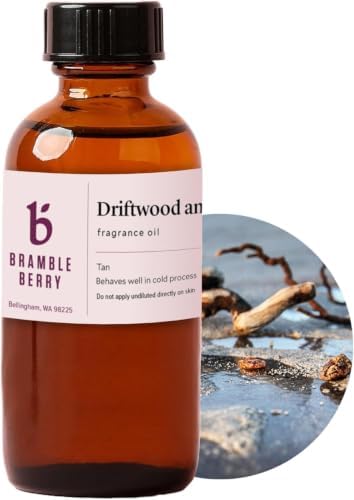 Brambleberry Driftwood and Amber Fragrance Oil | Woody Scent for DIY Soap