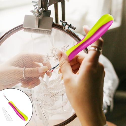 Needle and Thread Seam Ripper, Rippers for Sewing and Thread,Remover Stitch Tool for Hand Sewing, Knitting, Cross Stitching, Embroidery and Thread Removal (Green)
