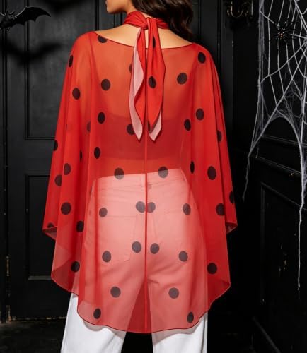 Women Sheer Poncho Shawl Top Lightweight Knit Pullover Beach Cover Up Tops