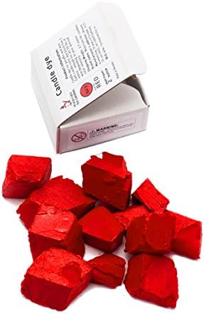 Red Candle Wax Dye 2 oz - Candle Color Dye Blocks
