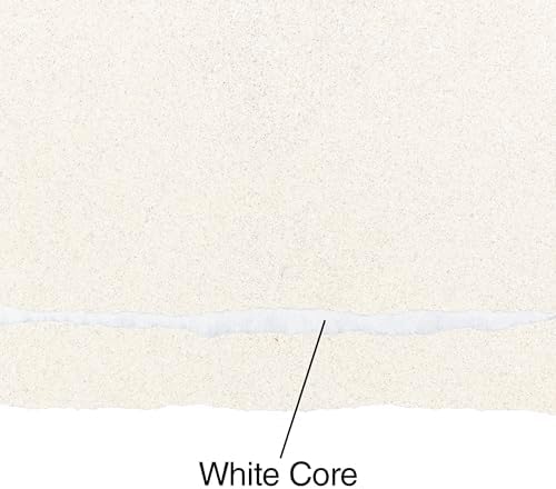 Shimmer Cardstock Paper 8.5 x 11- Assorted Glitter, Metallic, and Pearl Sheets for Crafts, Scrapbooking, Card Making - 20 Pack, 85lb Heavyweight, 230 GSM, Ivory