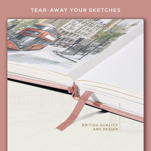 Beechmore Books A5 5.8x8.3 Mixed Media Sketchbook 300 GSM/140LBS