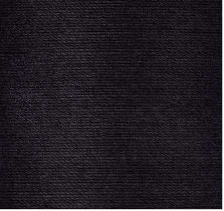 Coats & Clark Cotton All Purpose Sewing Thread 100% Mercerized Cotton 225 Yards Each Spool S970 2 Pack Bundle with 3 Bella's Crafts Needle Threaders (Black)