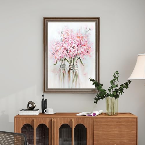 Flowers Diamond Art Kits for Adults, Diamond Painting Kits for Beginner