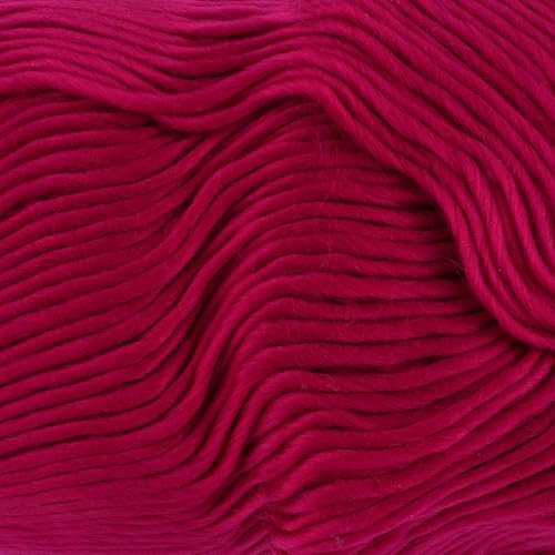 Loops & Threads Facets Yarn - Yarn for Knitting, Crochet, Weaving, and Arts & Crafts - Pink, Acrylic, 3.5 oz