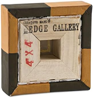 Creative Mark The Edge Deluxe Cotton 1-1/2" Deep Stretched Canvas for Painting, 5x5 Pack of 45, 14oz. Primed Weight, Universal Archival Priming, Medium Tooth, Frameless Artwork Canvas for Painters