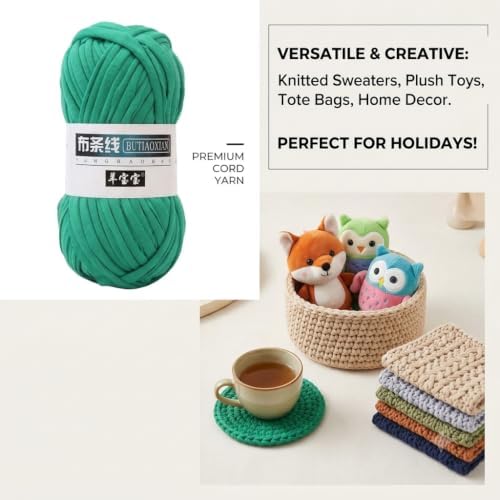 Cloth Yarn Thick Yarn Crochet Hand Knitting Material Bag