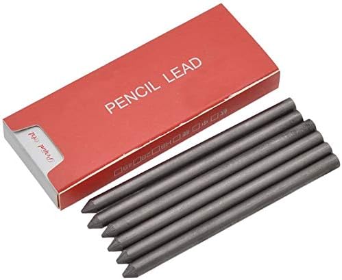 5.6MM Mechanical Pencil Leads - Graphite, Soft, Medium, Hard - Clutch Pencil Refills for Drafting, Sketching, Crafting, Wood Working - 6 PCS