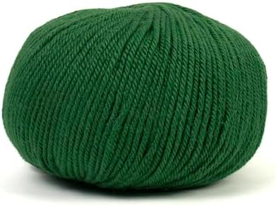100% Baby Alpaca Yarn for Knitting & Crocheting - Set of 3 Skeins of Premium Yarn DK - Lightweight, Hypoallergenic & Thermal Peru Made - Ideal for Delicate Projects (GR013 - Ligth Green)