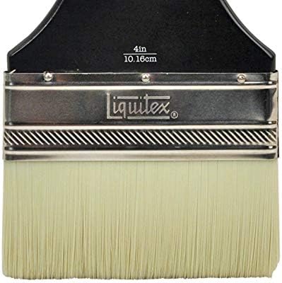 Liquitex Large Scale Broad Flat/Varnish Brush, 4"
