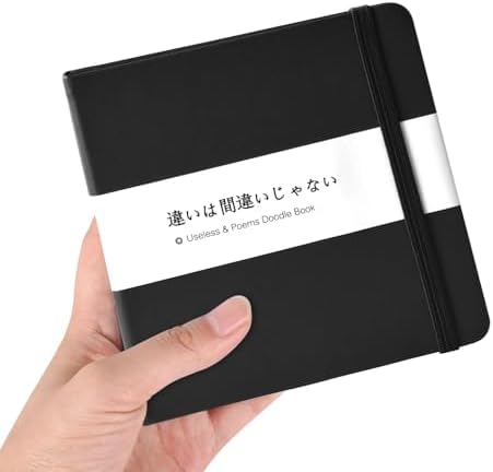 5x5 Sketchbook,Pocket Hardcover Notebooks,Sketch Books for Drawing Writing