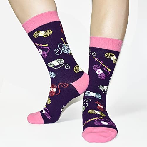 GOLIN Novelty Socks for Women - Funny Gifts for Her, Mom, Grandma and Coworker