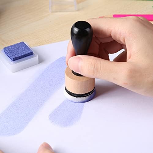CYFUN DESIGN Ink Paints Mixing Blending Tools,Mini Replacement Foam Refills and Covers Sets for DIY Scrapbooking Crafts Paper Crafting Projects Card Ink Painting Tools