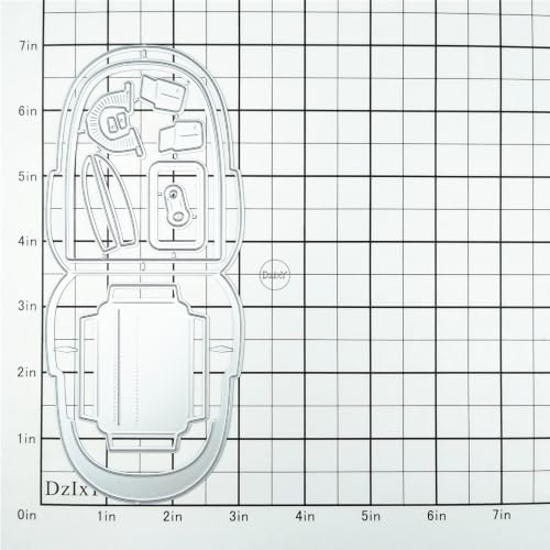 Patchwork Backpack Metal Cutting Dies for Card Making