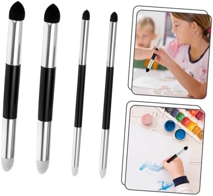 Tofficu 4pcs Double Headed Art Sketch Tools Washable Drawing Pens for Blending for Highlighting and Detail Sketching