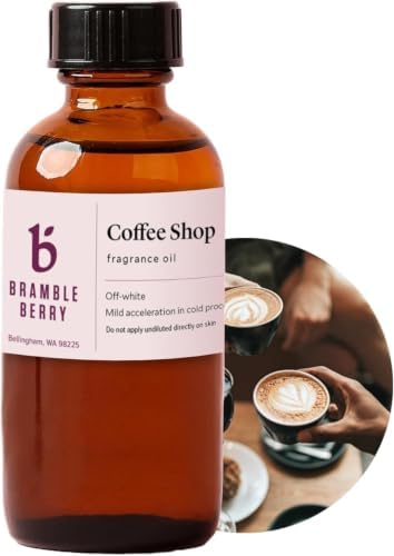 Brambleberry Coffee Shop Fragrance Oil | Coffee Scent for DIY Soap & Scrubs