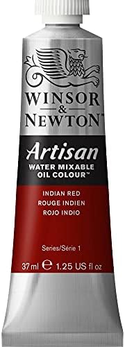 Winsor & Newton Artisan Water Mixable Oil Paint, 37ml, Indian Red