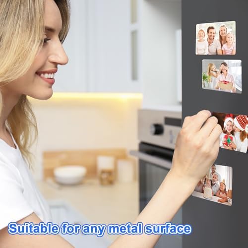 30 PCS Sublimation Magnet Blanks Bulk, 4x3 Inch, Soft Magnetic