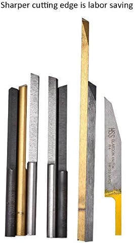 Jewelry Engraver Tools,Engraving Cutting Bits for Pneumatic Impact Engraving Machine Jewelry Tool Edge Tungsten Steel Carving Graver Knife