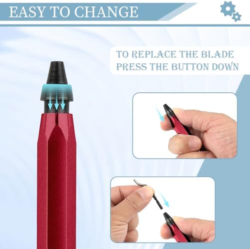Deburring Tool with 12 HSS Blades for Metal Resin PVC 3D Print