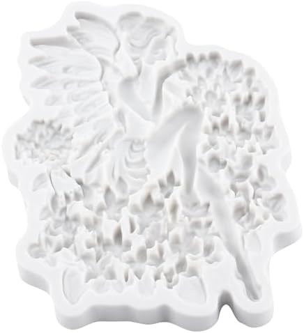 3D Flower Fairy Polymer Clay Molds Butterfly Fairy Silicone Mold