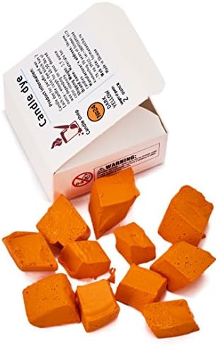 Dark Yellow Candle Wax Dye 2 oz - Candle Color Dye Blocks