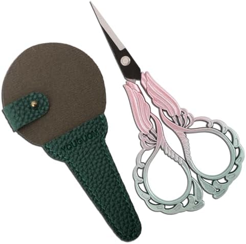 YOUGUOM Detail Scissors with Cover, Small Craft Shears