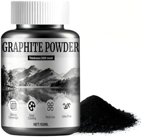 JAOJAO Charcoal Powder for Drawing 150ml for Drawing and Art