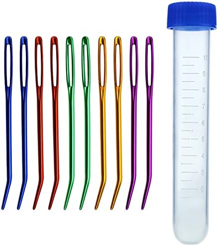 Mygeromon Yarn Needles Large Eye Aluminum for Sewing Darning Crochet