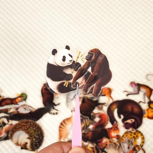 56 Pcs Forest Animals Stickers Waterproof for Water Bottles