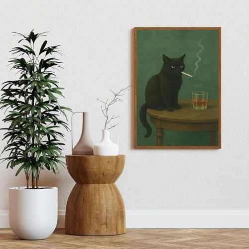 Black Cat Diamond Art Kits for Adult Diamond Painting Kit for Beginner