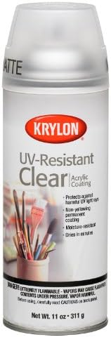 Krylon K01309 Gallery Series Artist and Clear Coatings Aerosol, 11-Ounce, UV-Resistant Matte Spray Paint, 11 ounce, 11 Oz