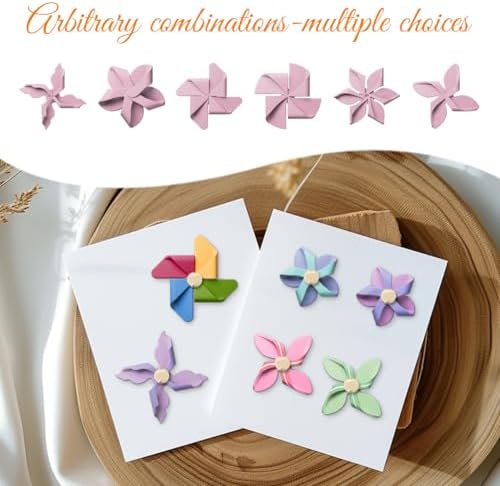 ORIGACH Pinwheel Polymer Clay Cutters Set
