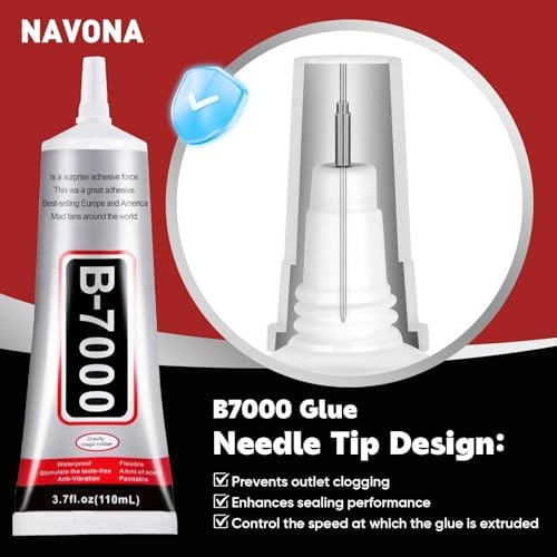10 PCS 110ml B7000 Rhinestone Glue, Bedazzling Glue for Craft, Jewelry