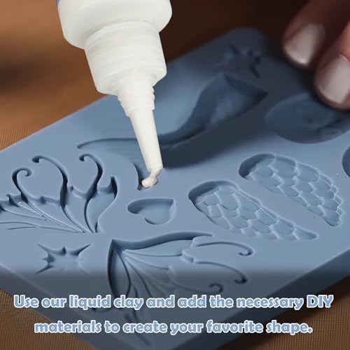 INNOVAYOU 120ml White Liquid Polymer Oven-Bake Clay, Baking Molding