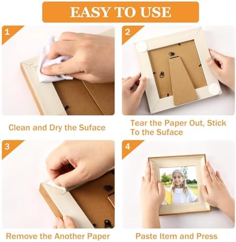JANYUN 144Pcs Sticky Tack Tape for Walls, Sticky Dots Strips Adhesive