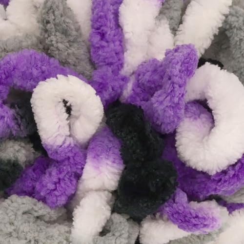 JubileeYarn Fun Finger Loops Yarn - 100g/Skein Jumbo Polyester - Trosse - 1 Skein