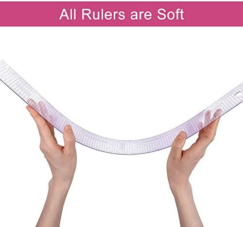 EXTCCT French Curve Ruler Set, 13PCS Sewing Pattern Making Fashion Rulers