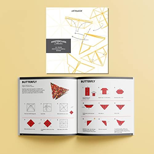 Hinkler Art Maker Masterclass Collection: Origami Techniques Kit - Beginner to Advanced Origami - Japanese Art - Origami Guide - Craft Kits - Arts and Craft for Adults